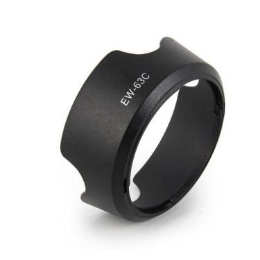 Imagem de Parasol de Encaixe Lentes Canon EW-63C Para-sol EW63C Leia a Descrição