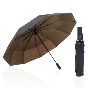 Imagem de Guarda Chuva Automático Grande Com Proteção Solar Sombrinha 1053A - FP