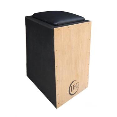 Imagem de Cajon JEG Elétrico + Cabo 4mts + 2 Vassourinha, LOGO