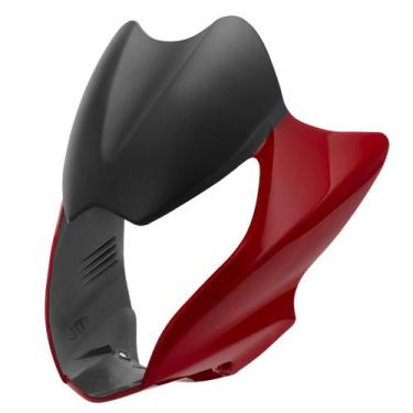 Imagem de Carenagem Do Farol Cromo Forte Titan 150 Ks Es Esd 2009 À 2013, VERMEL
