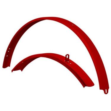 Imagem de Paralamas Ultra Bikes Par Stronger Aro 26, Vermelho ferrari, Único