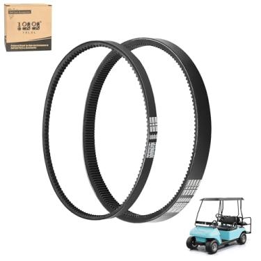 Imagem de 10L0L Golf Cart Kit de reposição de correia de transmissão e carrinho de golfe para carro de clube DS 1997-up, Club Car Precedent 2004-up Gas Golf Cart Clutch Belt OEM 101916701 1016203