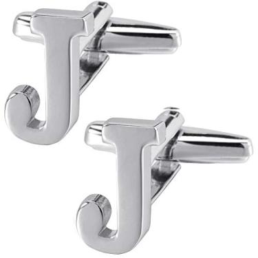 Imagem de Abotoaduras HAWSON para homens tom prata acessório de camisa masculina Prata