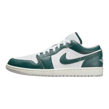 Imagem de Nike Tênis masculino Air Jordan 1 Low, Verde oxidado/verde oxidado, 40