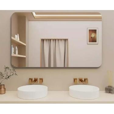 Imagem de ULEZUAR Painéis de espelho autoadesivos de academia para segurança, azulejo de espelho de corpo inteiro montado na parede, espelhos de treino para porta de academia em casa, guarda-roupa, grande