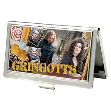Imagem de Buckle-Down Porta-cartão de visita - Goblins de cena de quebra do banco GRINGOTTS / "Gragomir" e "Bellatrix" - Pequeno