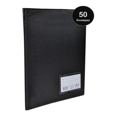 Imagem de Pasta Catálogo Ofício para Trabalhos Acadêmicos com 50 Envelopes ACP