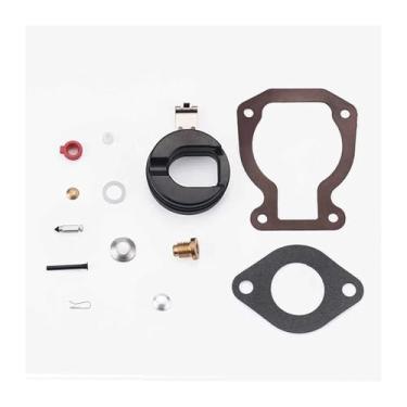 Imagem de Kit de reparo de carburador com boia compatível com Johnson Evinrude 5HP 6HP 1984-1985 4HP 1983-1993 398453 4,5hp 7,5hp 8hp 9,9hp 14hp 15hp