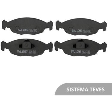 Imagem de Pastilha de Freio Dianteiro Chevrolet Prisma 2006 a 2008 SYL