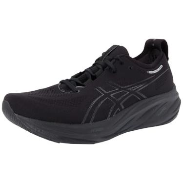 Imagem de Tênis de corrida ASICS masculino Gel-Nimbus 26, Preto/preto, 46