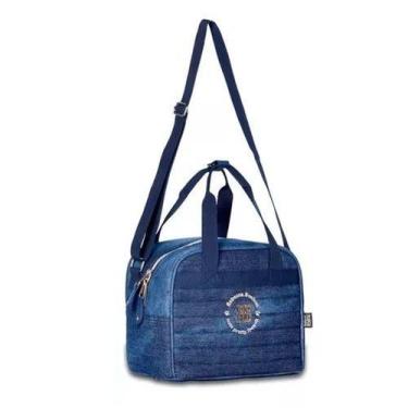 Imagem de Lancheira Térmica Clio RB24065 Rebecca Bonbon Jeans, Azul Escuro