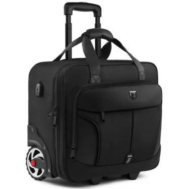 Imagem de Bolsa rolante para laptop RUCYEN de 17,3 polegadas à prova d'água com 