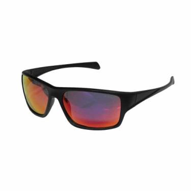 Imagem de Óculos Polarizado Para Pesca ST 10159 Preto Com Lente Vermelha - Marur