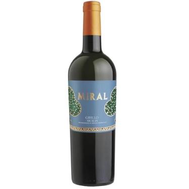 Imagem de Vinho Italiano Branco Miral Grillo Sicília DOC - FINA VINI