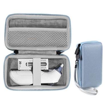 Imagem de CaseSack Estojo para termômetro de ouvido/infravermelho como Braun ThermoScan 7, 7+, 5 IRT6500, 3; iProven, iHealth, MILDSIX, KDT, EasyEast, CandyCare, LAMIG, Hugum, GoodBaby, Famidoc, Anthsania