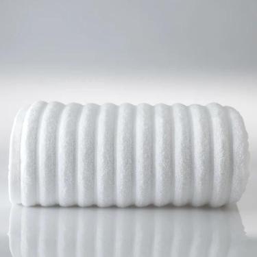 Imagem de Toalha de Rosto Kacyumara Bali - 100% Algodão , Branco