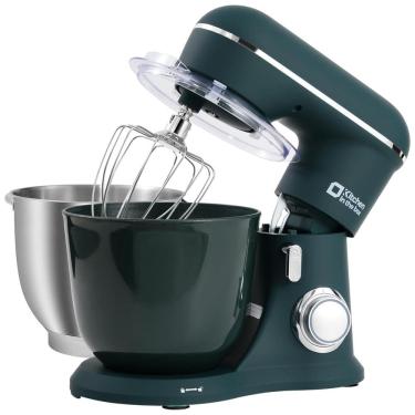 Imagem de Batedeira Kitchen in the Box, 4.5Litros,5Litros Duas Tigelas, Design Elegante Matte Finish, Verde Turquesa