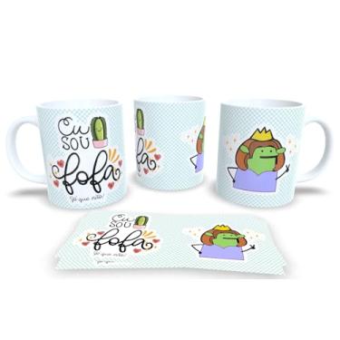 Imagem de Caneca de Porcelana Personalizada Com Frases Engraçadas, Divertidas e Deboche (Eu sou fofa.)