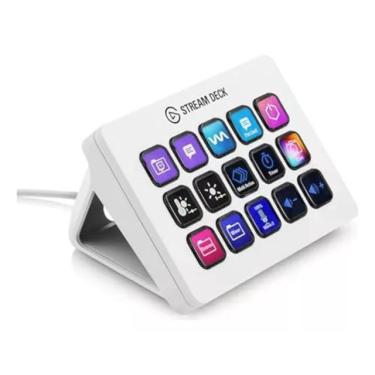 Imagem de Elgato Stream Deck Mk.2 White 15 Teclas Lcd Programáveis