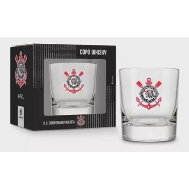 Imagem de Copo De Whisky Atol 310ml Timão Corinthians Brasfoot