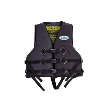 Imagem de Colete Salva Vidas Rios e Mares Homologado M 35kg a 55kg 3 Fechos em Nylon