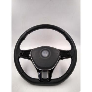 Imagem de Volante novo golf preto VW Fox/gol G5/polo/Voyage /golf/Saveiro - NoBr