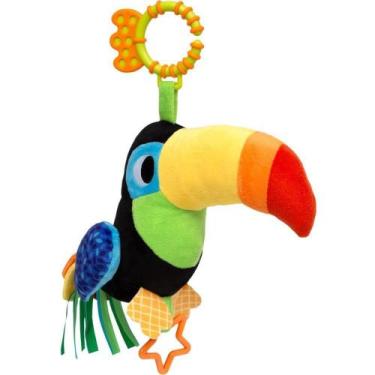Imagem de Pelúcia Tucano Zaza com Chocalho, Mordedor e Argola - Buba