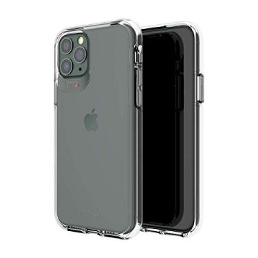 Imagem de Capa ZAGG Gear4 Crystal Palace compatível com iPhone 11 Pro, proteção avançada contra impactos com tecnologia D3O integrada, antiamarelamento, capa para celular – transparente, transparente (36577)