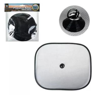 Imagem de Kit 2 Tela Protetora Solar Porta do Carro Tampa Sol - Home Goods
