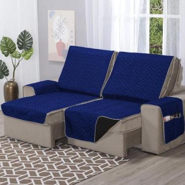 Imagem de Protetor de Sofá Retrátil Capa 3 Lugares 1,80m de Assento Dupla Face A