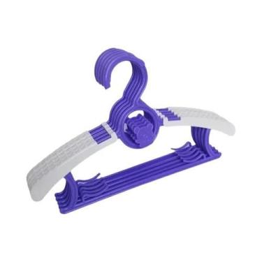 Imagem de Cabide De Roupas De Bebê Antiderrapante Ajustável Bonito Crianças Casa