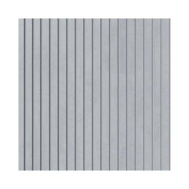 Imagem de Painel Ripado Eva Laminado Autocolante 10Cm Urban Branco 10M - Meuroda