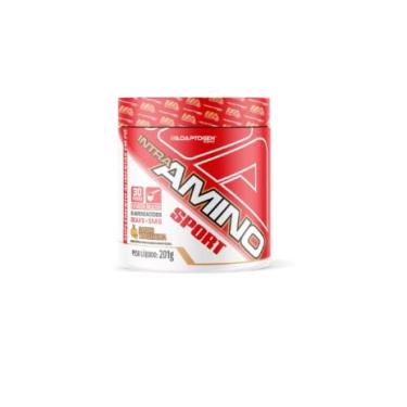 Imagem de Intra Amino Sport 9 Aminoácidos BCAA + EAA com Eletrólitos Sabor Tangerina 201g 30 Doses Alta Performance Adaptogen