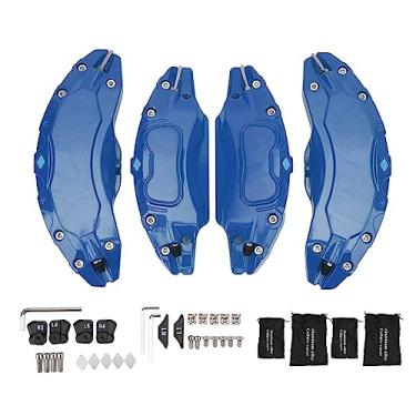 Imagem de 4 peças de tampas de pinça de freio de liga de alumínio para cubo de rodas 2020-2023 19/50.8 cm 255/45R19 255/40R20 (azul)