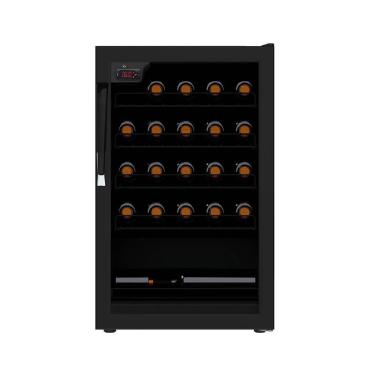 Imagem de Adega Expositora De Vinhos Porta De Vidro 24 Garrafas 82 Litros Ngv100 - Venax 220v 220v