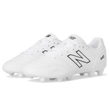 Imagem de New Balance Tênis de futebol masculino 442 V2 Academy FG Junior, Branco/preto, 18