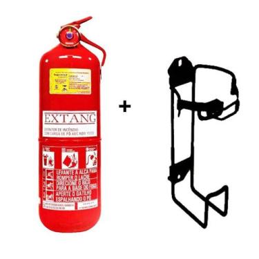 Imagem de Extintor Abc 2kg Caminhão, Com Suporte Validade 5 Anos Extang