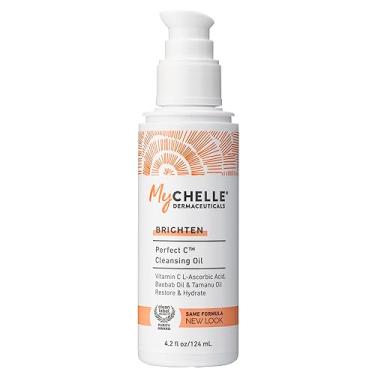 Imagem de MyChelle Dermaceuticals Óleo De Limpeza Perfect C Da Dermaceuticals, 127 Ml - Limpador Facial Com Vitamina L-Ácido Ascórbico, Baobá E Tamanu Para Restaurar Hidratar A Pele