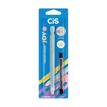 Imagem de Lapiseira Escolar CIS Joy 2.0, Azul, Blister com 1 unidade + grafite