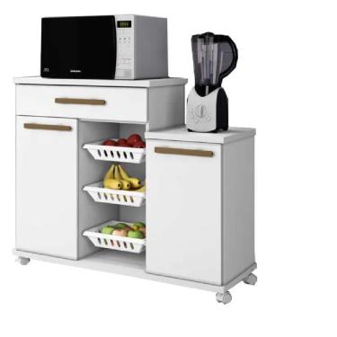 Imagem de Armário Fruteira 02 Portas 01 Gaveta 03 Cestos Teresina