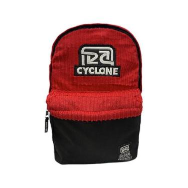Imagem de Mochila Cyclone Veludo New Hologram, Vermelho, U