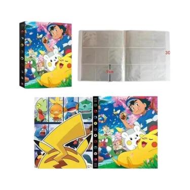 Imagem de Grande Álbum De Cartões Pokémon Com 9 Bolsos E 432 Páginas, Carregado 