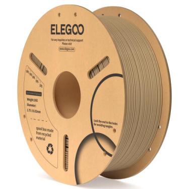 Imagem de Filamento de impressora 3D ELEGOO Wood PLA 1,75 mm 1 kg