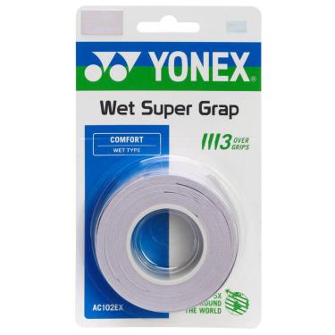 Imagem de Overgrip Yonex Super Grap com 3 Unidades Lilás Claro