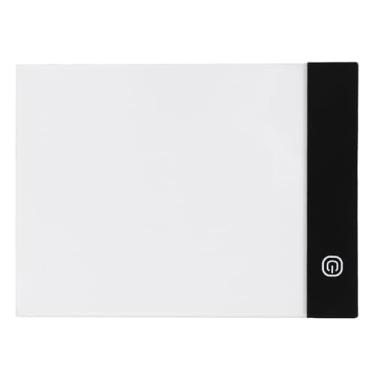 Imagem de lyrlody Flip Book Kit Animação Desenho de Desenho de A6 Placa de Rastreamento de Caixa de Luz LED Com Brilho Ajustável Proteção Ocular Usb para Artistas Crianças Projetando Caligrafia (USB)