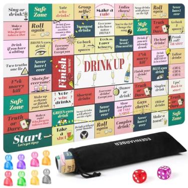 Imagem de ESENHARBER Drinking Board Games, Drinking Games for Adults, Party Adult Game for Game Night, Age 21+, 2-8 Players