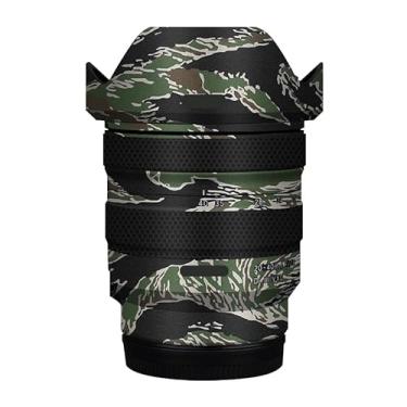 Imagem de Película protetora para lente de câmera, película protetora, decalque para Tamron 20-40 mm F2.8 adequado para Sony Mount 20-40 F 2.8 (Tiger Stripe Camo)
