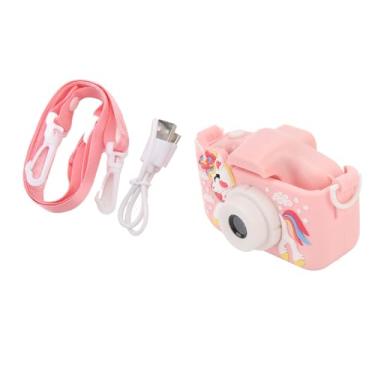 Imagem de Naroote CRIANÇAS CRIANÇAS DE VÍDEO DIGITAL DIGITAL, Câmera Infantil Tipo C Carregando 20MP por Ao Ar Livre (Pinkish)
