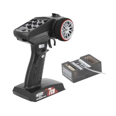 Imagem de KiBcsLic 1:12 RC Car Controle Remoto Conjunto de Acessórios Controlador RC Profissional Fácil de Usar Componentes Veículos Brinquedos Peças para, Vermelho