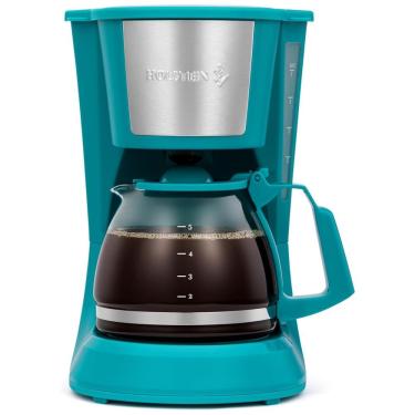 Imagem de Máquina de Café Cafeteira Holstein Housewares HH-0914701E 5 Xícaras, Compacta, Jarra de Vidro, Função Anti-Gotejamento, Preta – 750 W, 0,75